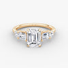 Anomaly Emerald Lab Grown Diamond Engagement Ring