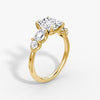 Anomaly Radiant & Emerald Lab Grown Diamond Engagement Ring