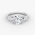 Anomaly Round & Emerald Lab Grown Diamond Engagement Ring