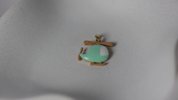 Toi et Moi Pear & Emerald Lab Grown Diamond Pendant