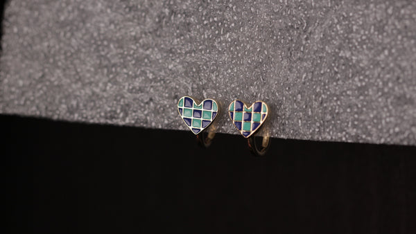 Toi Et Moi Round & Emerald Lab Grown Diamond Pendant