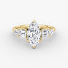 Anomaly Marquise & Emerald Lab Grown Diamond Engagement Ring