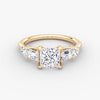 Anomaly Princess & Emerald Lab Grown Diamond Engagement Ring