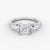 Anomaly Princess & Emerald Lab Grown Diamond Engagement Ring