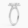 Sun Emerald Lab Grown Diamond Engagement Ring