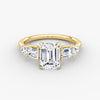 Anomaly Emerald Lab Grown Diamond Engagement Ring