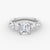 Anomaly Emerald & Pear Lab Grown Diamond Engagement Ring