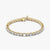 Round & Emerald Lab Diamond Tennis Bracelet