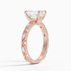 Christina Emerald Lab Grown Diamond Engagement Ring