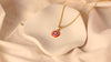 1 ct Emra Pave Halo Pendant