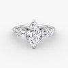 Anomaly Marquise & Emerald Lab Grown Diamond Engagement Ring
