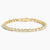 Bezel Emerald Lab Grown Diamond Tennis Bracelet