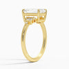 Sunshine Emerald Lab Grown Diamond Engagement Ring